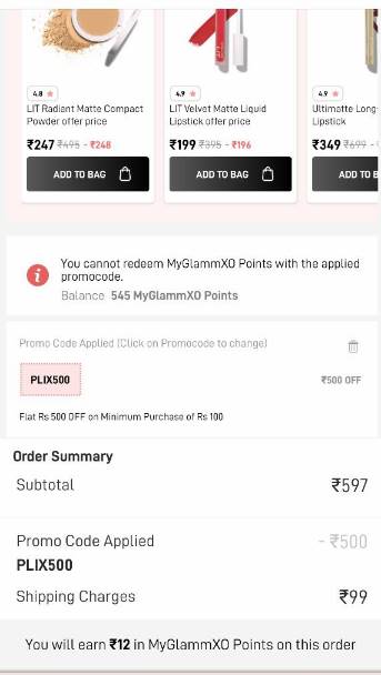 [ SONU1348] MyGlamm App Referral Code - Get Premium Lipstick For Free ...